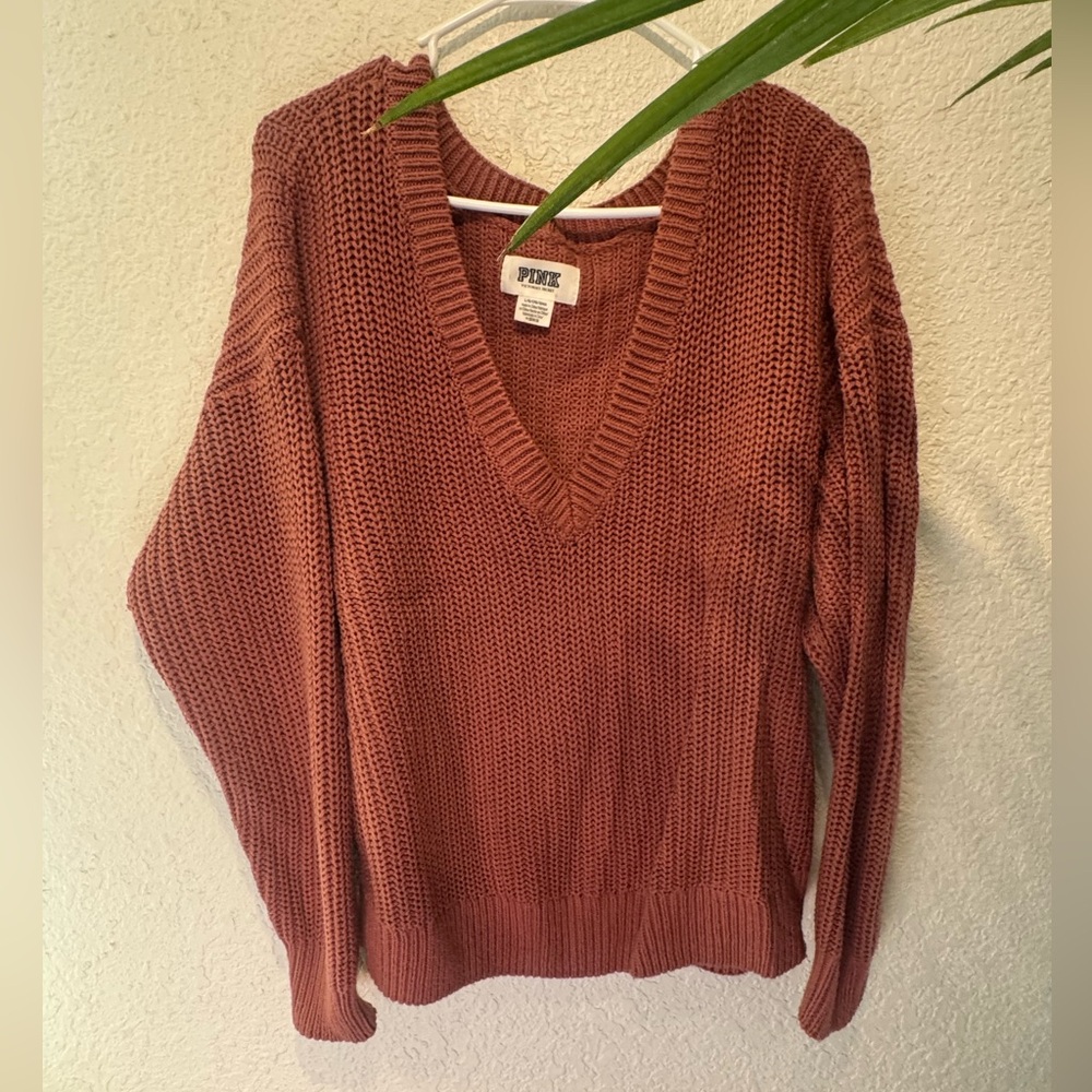 Pink sweater
